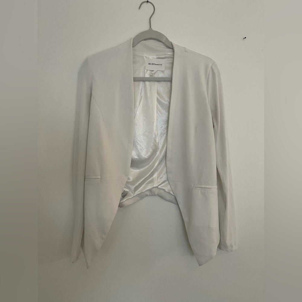 BCBGeneration Women's White Blazer